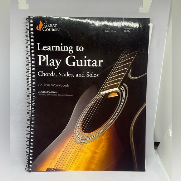 The Great Courses Guitar Workbook, BY DR COLON McALLISTER: - Picture 1 of 7